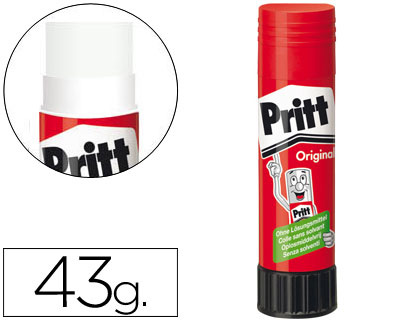 PEGAMENTO PRITT EN BARRA 43 GR UNIDAD