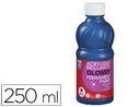 [301256] PINTURA ACRILICA L&amp;B BRILLO AZUL PRIMARIO BOTE DE 250 ML