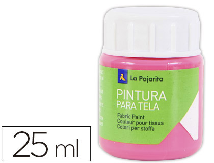 PINTURA PARA TELA LA PAJARITA MAGENTA 25 ML