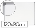 [CR0820790] PIZARRA BLANCA BI-OFFICE EARTH-IT MAGNETICA DE ACERO VITRIFICADO MARCO DE ALUMINIO 120 X 90 CM CON BANDEJA PARA