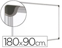 [CR1101178] PIZARRA BLANCA BI-OFFICE MAGNETICA MAYA W CERAMICA VITRIFICADA MARCO DE ALUMINIO 180 X 90 CM CON BANDEJA PARA