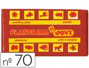 [70-09] PLASTILINA JOVI 70 MARRON UNIDAD TAMAÑO PEQUEÑO
