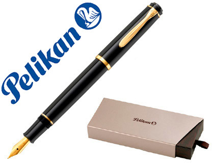 PLUMA PELIKAN P200 NEGRO PLUMIN F