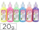 [PU11] PURPURINA PEGAMENTO LIDERPAPEL FANTASIA COLORES METALICOS PASTELES BOTE DE 20 GR