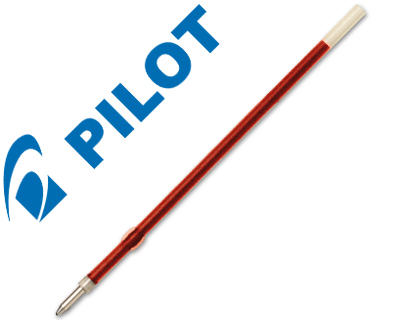 RECAMBIO BOLIGRAFO PILOT SUPER GRIP Y DR.GRIP ROJO
