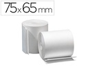 [4756521B] ROLLO SUMADORA Q-CONNECT ELECTRO 75 MM ANCHO X 65 MM DIAMETRO COPIATIVO CON 2 HOJASSIN BISFENOL A