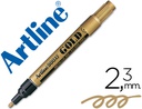 [EK-900 OR] ROTULADOR ARTLINE MARCADOR PERMANENTE TINTA METALICA EK-900 ORO PUNTA REDONDA 2.3 MM