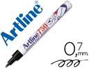 [EK-750 N] ROTULADOR ARTLINE MARCADOR PERMANENTE LAVABLE PARA TEXTIL EK-750 NEGRO PUNTA REDONDA 0,7 MM