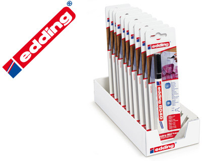 ROTULADOR EDDING 8040/1 PARA TEJIDO COLOR NEGRO