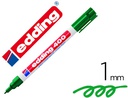 [400-04] ROTULADOR EDDING MARCADOR PERMANENTE 400 VERDE PUNTA REDONDA 1 MM RECARGABLE