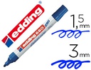 [660-03] ROTULADOR EDDING PARA PIZARRA BLANCA 660 COLOR AZUL PUNTA REDONDA 1,5-3 MM RECARGABLE