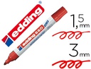 [660-02] ROTULADOR EDDING PARA PIZARRA BLANCA 660 COLOR ROJO PUNTA REDONDA 1,5-3 MM