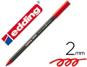 [1300-02] ROTULADOR EDDING PUNTA FIBRA 1300 ROJO PUNTA REDONDA 2 MM