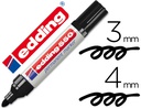 [550-01] ROTULADOR EDDING PUNTA FIBRA PERMANENTE 550 NEGRO N.1 PUNTA REDONDA RECARGABLE