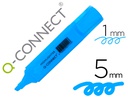 [KF01114] ROTULADOR Q-CONNECT FLUORESCENTE AZUL PUNTA BISELADA