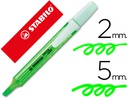 [275/33] ROTULADOR STABILO MARCADOR FLUORESCENTE SWING COOL VERDE