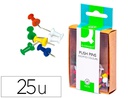 [KF02029] SEÑALIZADOR DE PLANOS Q-CONNECT -CAJA DE 25 UNIDADESCOLORES SURTIDOS