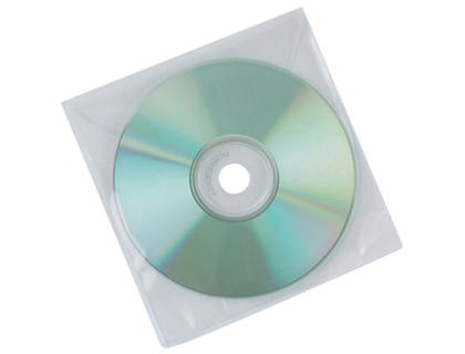 SOBRE PARA CD Q-CONNECT POLIPROPILENO CON SOLAPA -PACK DE 50 UNIDADES
