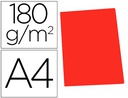 [400040551] SUBCARPETA CARTULINA GIO DIN A4 ROJO PASTEL 180 G/M2