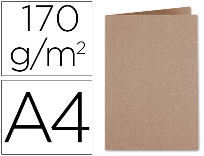 SUBCARPETA LIDERPAPEL DIN A4 KRAFT 200G/M2