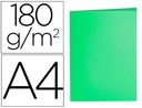 [SC20] SUBCARPETA LIDERPAPEL DIN A4 VERDE INTENSO 180G/M2