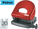 [623353] TALADRADOR PETRUS 62 COLOR ROJO CAPACIDAD 20 HOJAS