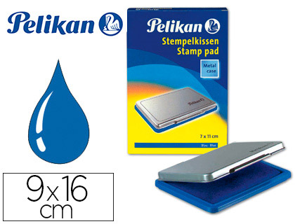 TAMPON PELIKAN N 1 AZUL 90X160 MM