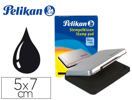 TAMPON PELIKAN N 3 NEGRO 50X70 MM