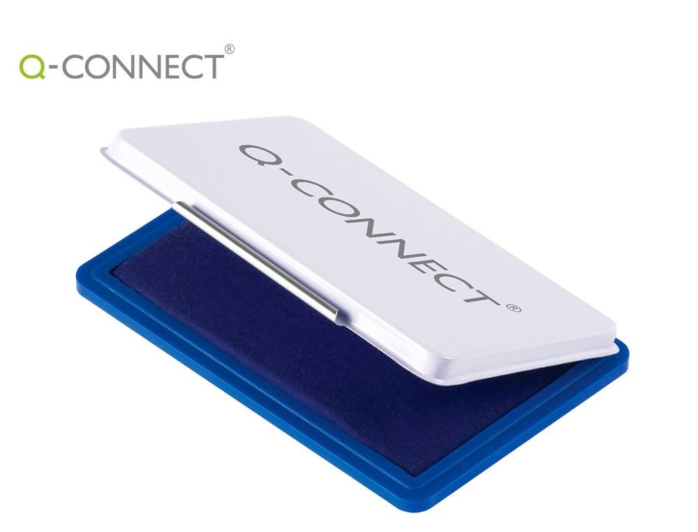 TAMPON Q-CONNECT Nº2 110X70 MM AZUL