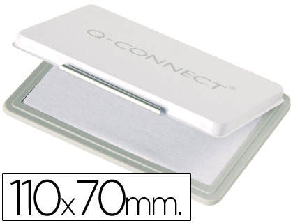 TAMPON Q-CONNECT Nº2 110X70 MM SIN ENTINTAR