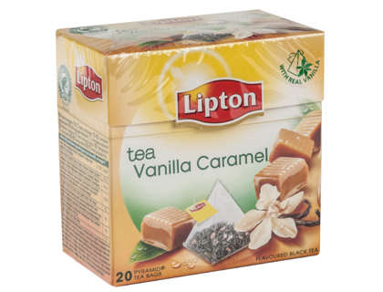 TE LIPTON PIRAMIDE DE VAINILLA Y CARAMELO 20 UNIDADES