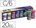 [804882 (ANTIGUA 295246)] TEMPERA PELIKAN ESCOLAR 25 ML (ESTUCHE CON 6 COLORES)