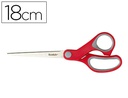 [1427] TIJERA OFICINA SCOTCH CONFORT 18 CM DE ACERO INOXIDABLE MANGO ERGONOMICO AMBIDIESTROS