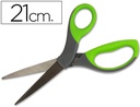 [KF03987] TIJERA Q-CONNECT MANGO CAUCHO 8\&quot; 21 CM BLISTER