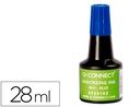 [KF25103] TINTA TAMPON Q-CONNECT AZUL BOTE 28 ML