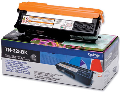 TONER BROTHER TN-325BK NEGRO -4,000PAG- HL-4140CN HL-4150CDN HL-4570CDW DCP-9055CDN DCP-9270CDW