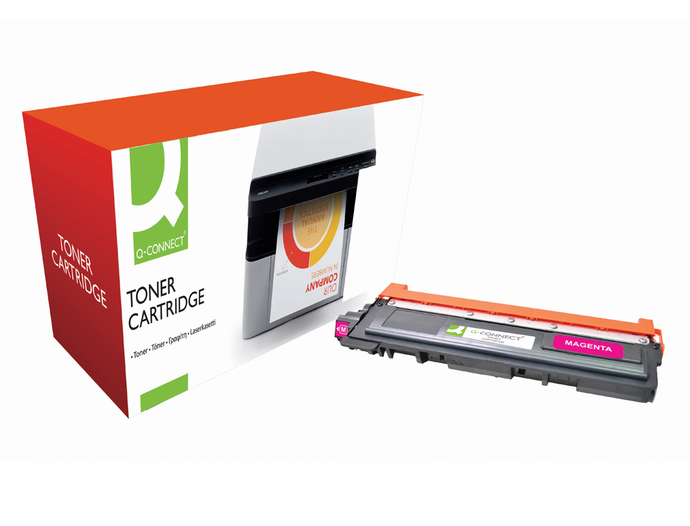 TONER Q-CONNECT COMPATIBLE BROTHER TN-230M -1.400PAG-