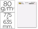 [559X2+1 GRATIS] BLOC CONGRESO POST-IT LISO 775X635 MM 30 HOJAS 80G/M2 PACK 2+1 GRATIS