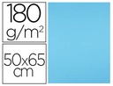 [CX22] CARTULINA LIDERPAPEL 50X65 CM 180G/M2 AZUL TURQUESA