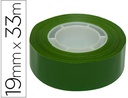 [12275] CINTA ADHESIVA APLI 33 MT X 19 MM COLOR VERDE