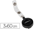 [KF14147] CORDON EXTENSIBLE PARA IDENTIFICADOR Q-CONNECT KF14147 3X60 CM