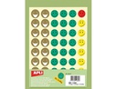 [11680] GOMETS ESCOLAR CARAS MR SMILEY BOLSA DE 12 HOJAS
