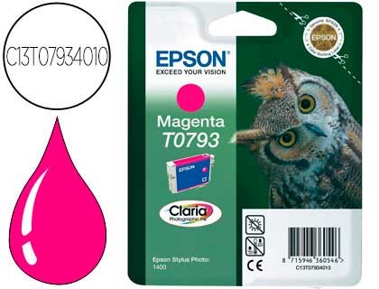 INK-JET EPSON STYLUS TO 7934 MAGENTA P50 PX650 700W 710W 720WD 730WD 800FW