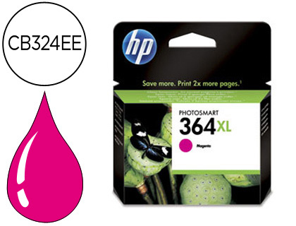 INK-JET HP 364XL MAGENTA PHOTOSMART PREMIUM - C309A / SERIES C5300 / C6300 / B8500 / D5400 -750PAG