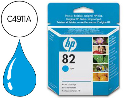 INK-JET HP DESIGNJET 500/800 P RINTER SERIES N.82 CIAN