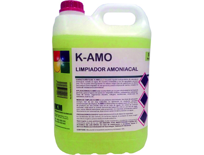 LIMPIADOR AMONIACAL IKM GARRAFA DE 5 LITROS