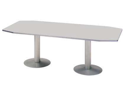 MESA REUNION MEETING 3003AT02 ESTRUCTURA ALUMINIO TABLERO GRIS 220X100X72CM
