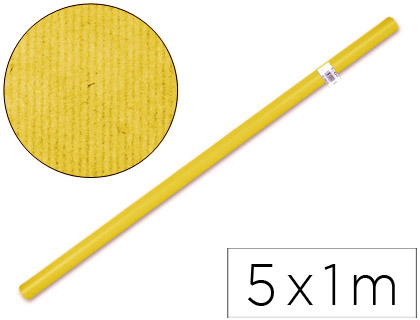 PAPEL KRAFT LIDERPAPEL AMARILLO ROLLO 5X1 MT