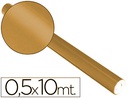 [12736] PAPEL METALIZADO COBRE ROLLO CONTINUO DE 0,5 X 10 MT