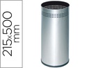 [314-P] PARAGUERO METALICO 314 PERFORADO PLATEADO 50X21,5 CM
